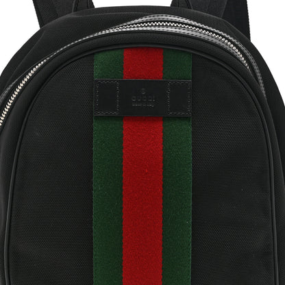 Gucci Techno Canvas Web Backpack Black 8 of 10