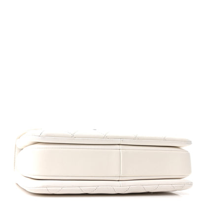 Chanel Lambskin Quilted Small Trendy CC Dual Handle Flap Bag White 4 of 10