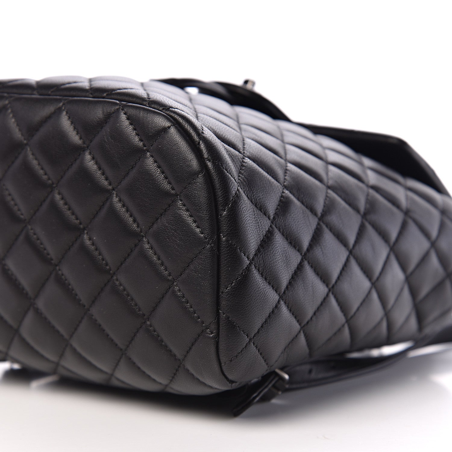 Chanel Lambskin Quilted Small Urban Spirit Backpack Black 8 of 9