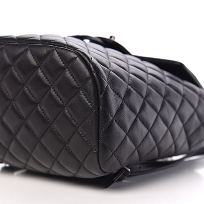 Chanel Lambskin Quilted Small Urban Spirit Backpack Black 8 of 9
