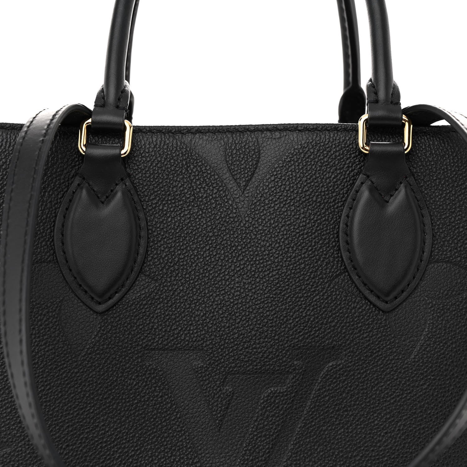 Louis Vuitton Empreinte Monogram Giant OnTheGo MM Black 7 of 11