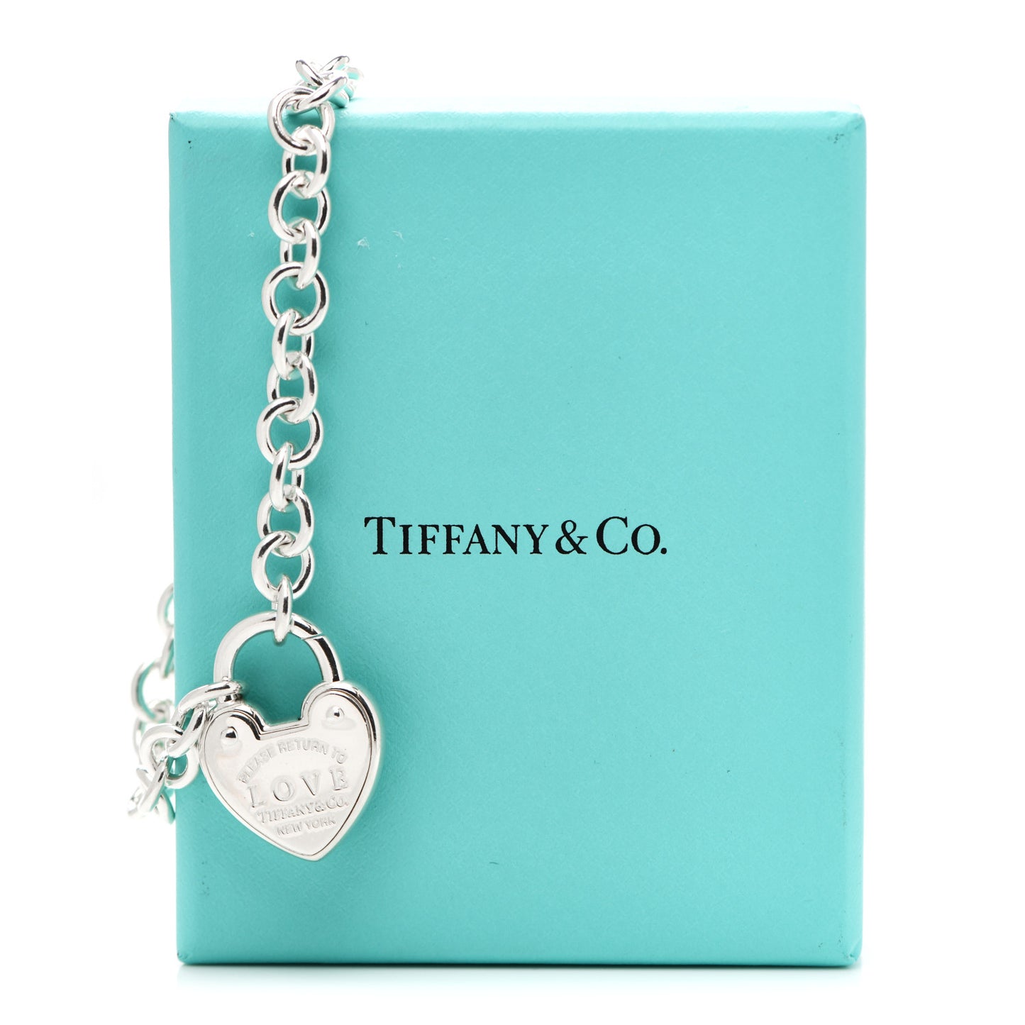 Sterling Silver Return to Tiffany Love Lock Bracelet