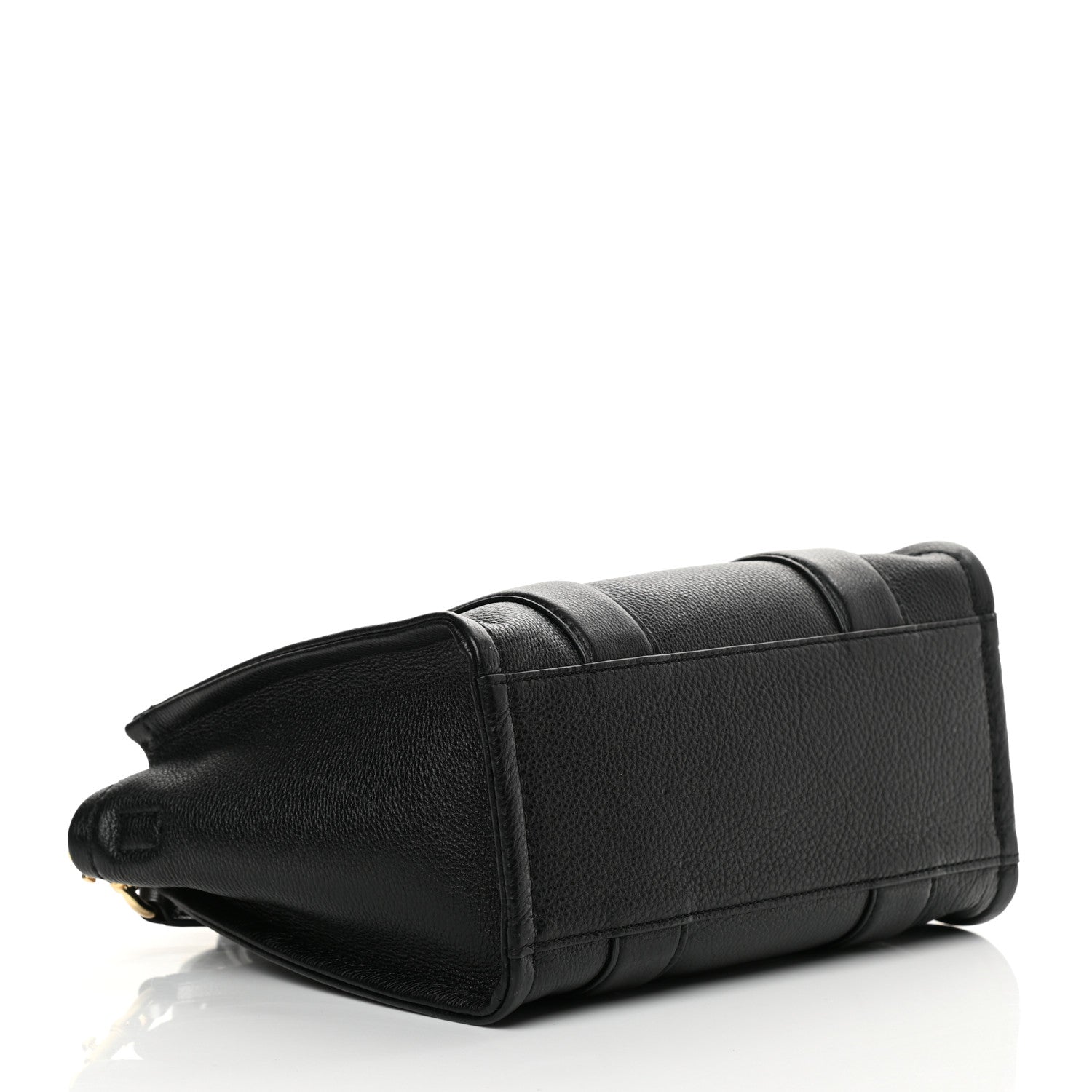 Marc Jacobs Grained Calfskin Small The Tote Bag Black 4 of 12