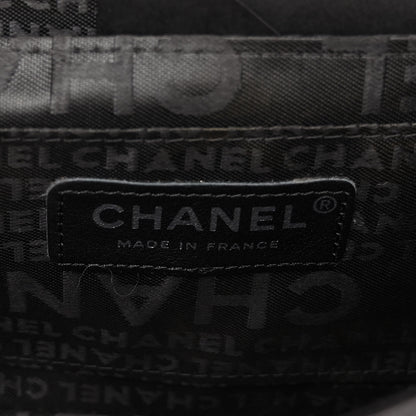 Chanel Lambskin Quilted Single Flap Black Multicolor 6 of 9