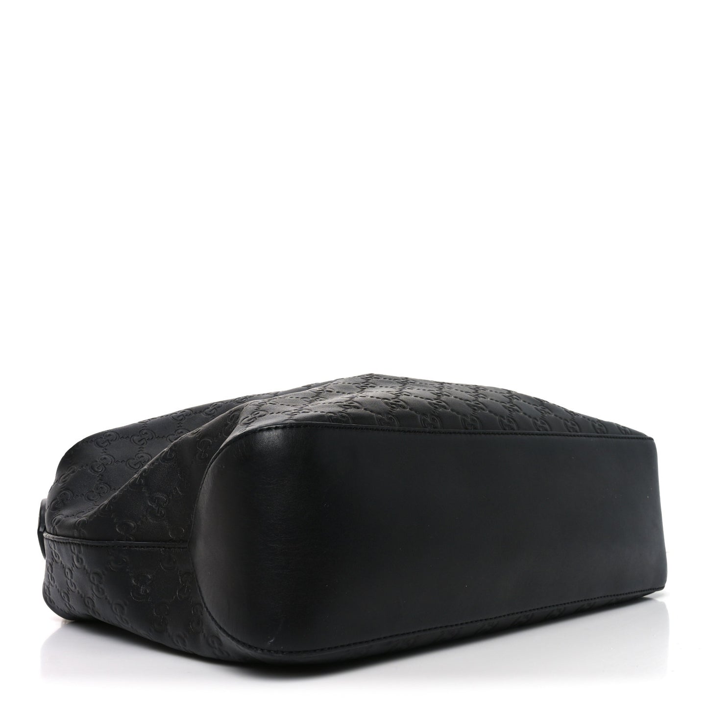 Guccissima Signature Large Linea A Hobo Black
