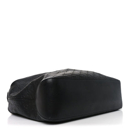 Gucci Guccissima Signature Large Linea A Hobo Black 4 of 12