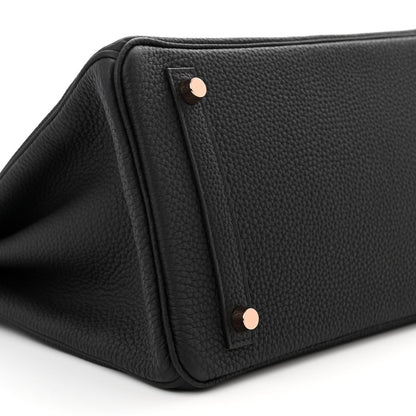 Hermes Togo Birkin 30 Black 9 of 11