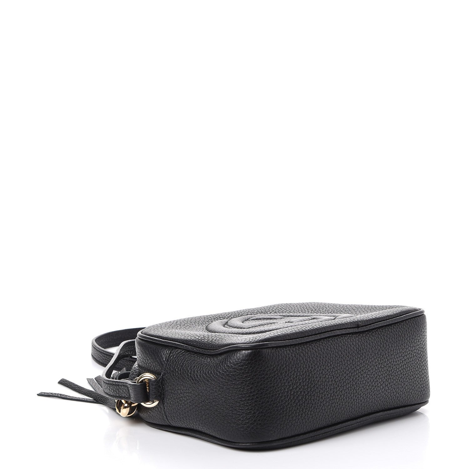 Gucci Pebbled Calfskin Small Soho Disco Bag Black 4 of 7