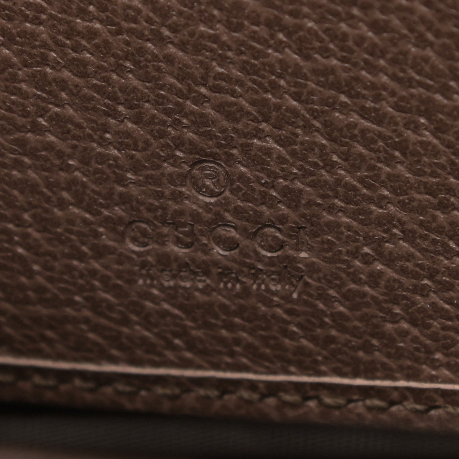 Gucci GG Supreme Monogram Web Ophidia Zip Around Wallet Brown 6 of 8