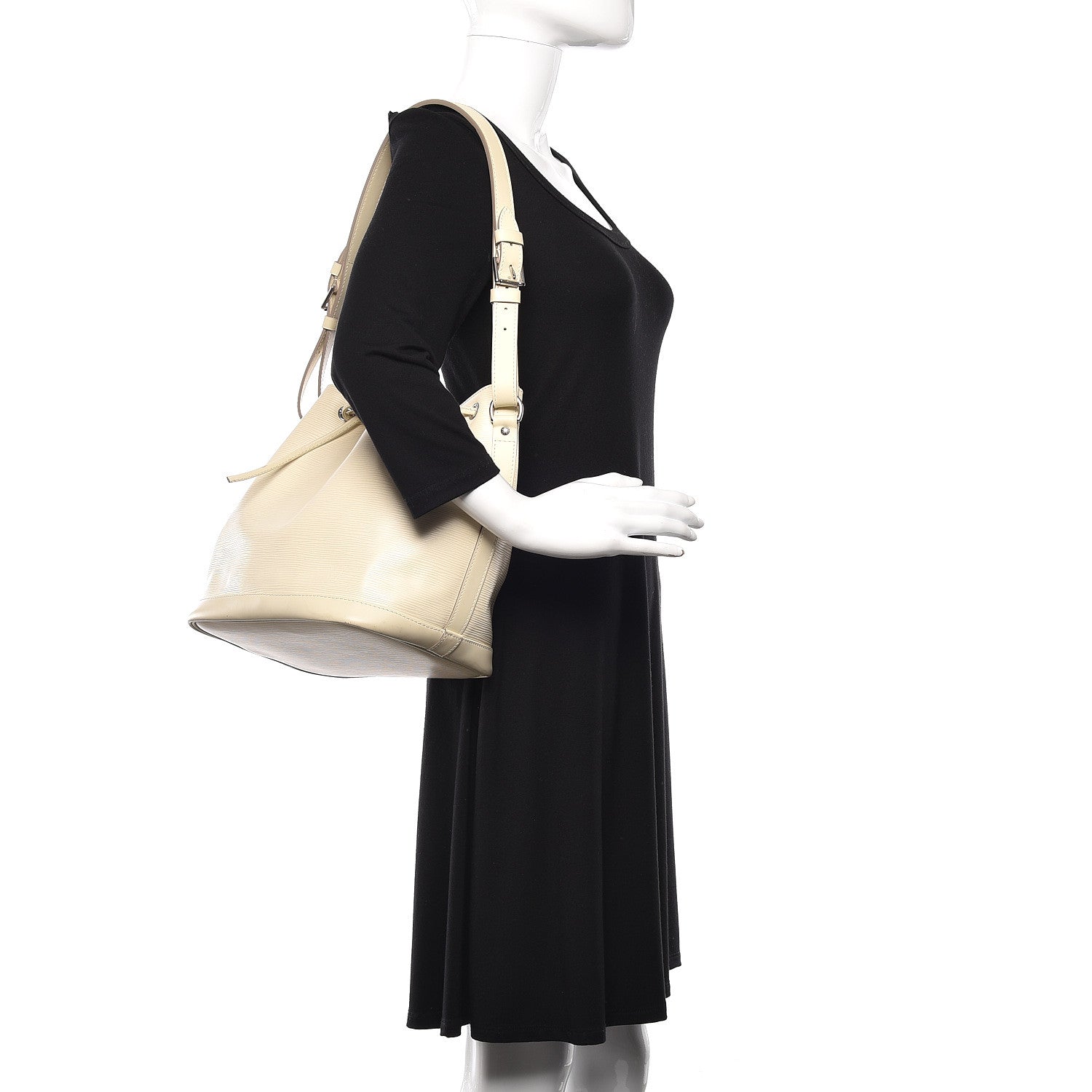 Louis Vuitton Epi Petit Noe NM Ivory Ivory 2 of 19