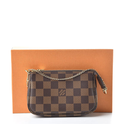 Louis Vuitton Damier Ebene Mini Pochette Accessories 8 of 8