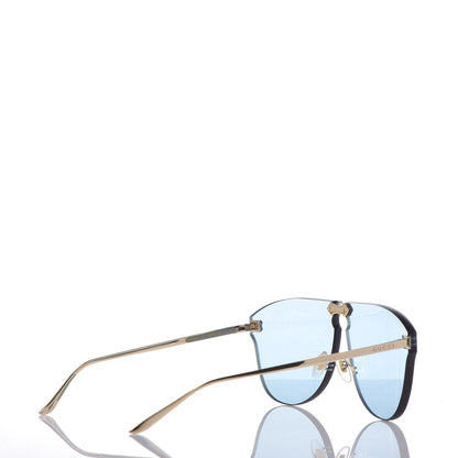 Gucci Rimless Sunglasses GG0354S Blue 4 of 7
