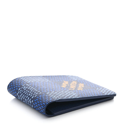 Louis Vuitton Damier Heritage Multiple Wallet Blue 4 of 7