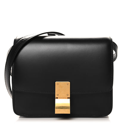 Celine Box Calfskin Small Classic Box Flap Bag Black 1 of 9
