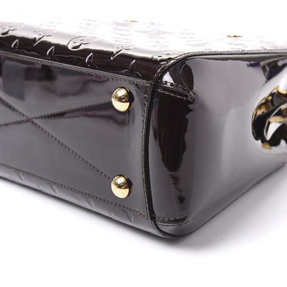 Louis Vuitton Vernis Montaigne BB Amarante 9 of 9