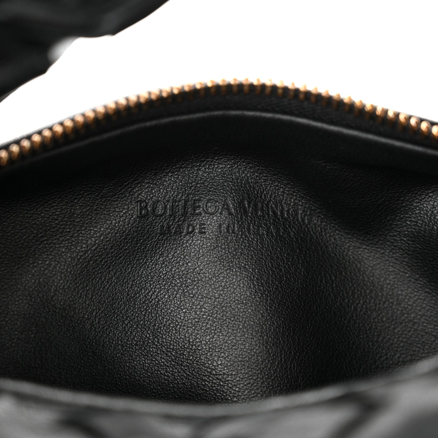Nappa Intrecciato Mini Jodie Black