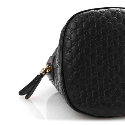 Gucci Microguccissima Medium Dome Bag Black 9 of 10