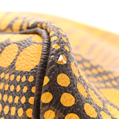 Louis Vuitton Monogram Kusama Waves Neverfull MM Yellow 11 of 17