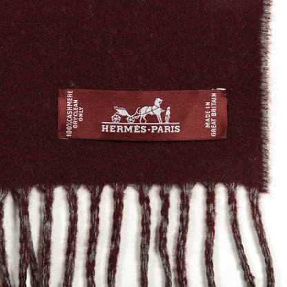 Hermes Cashmere Fringe Stole 3 of 3