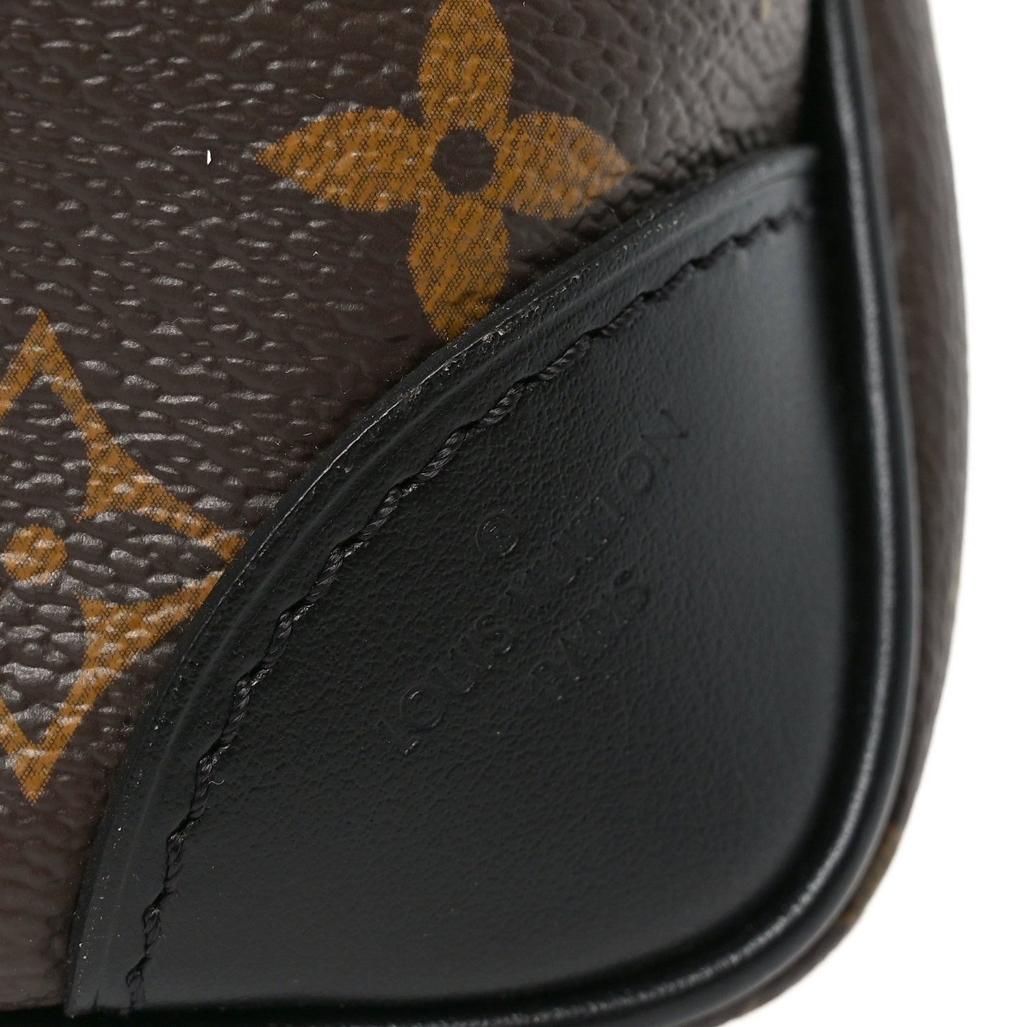 Louis Vuitton Monogram Odeon PM Black 5 of 8
