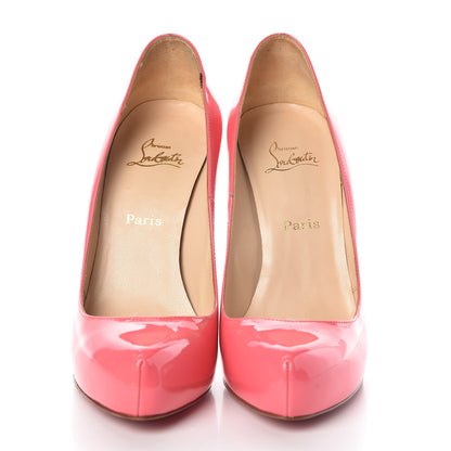 Christian Louboutin Patent Rolando 120 Pumps 39 Pink 2 of 11