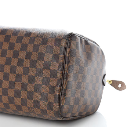 Louis Vuitton Damier Ebene Speedy 30 6 of 8