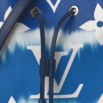 Louis Vuitton Monogram Escale Neonoe MM Blue 7 of 9