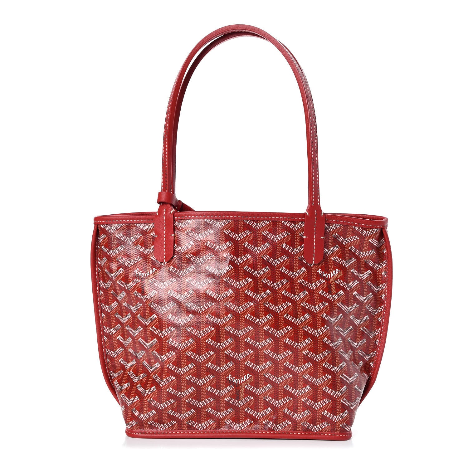 Goyard Goyardine Reversible Mini Anjou Red 3 of 14