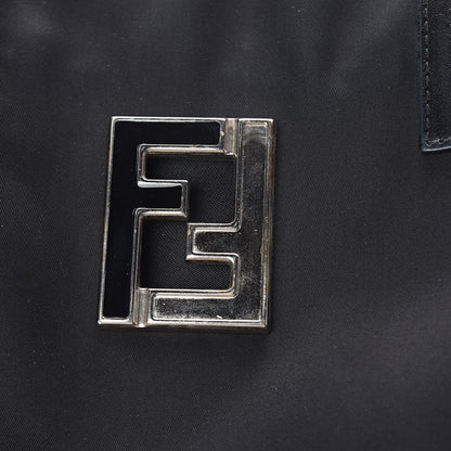 Fendi Nylon Small Tote Black 12 of 15