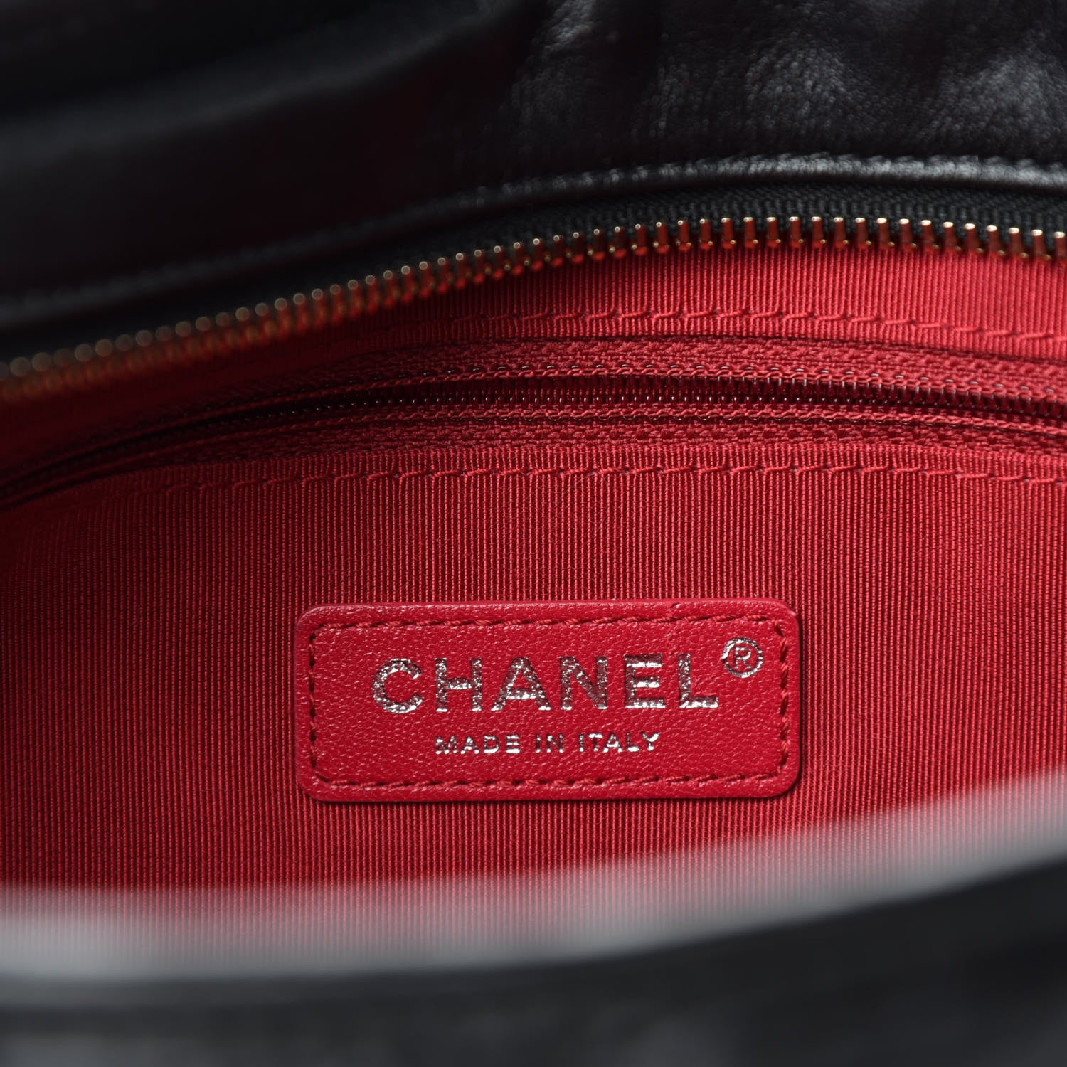 Chanel Aged Calfskin Quilted Medium Gabrielle Hobo Black 8 of 10