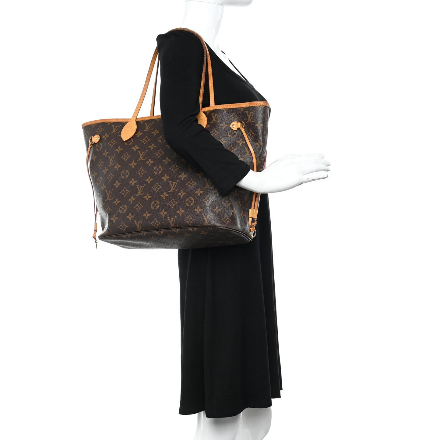 Monogram Neo Neverfull MM Cherry