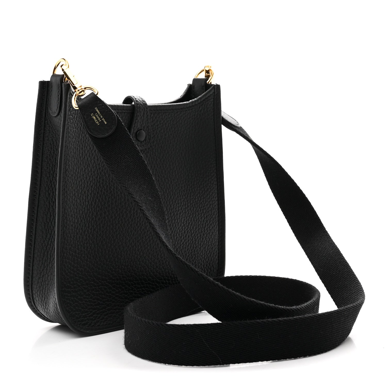 Hermes Taurillon Clemence Evelyne TPM Black 1877461 – FASHIONPHILE
