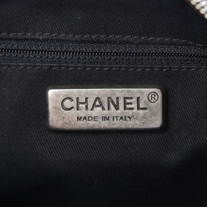 Chanel Distressed Caviar Outdoor Ligne Tote Black 6 of 11