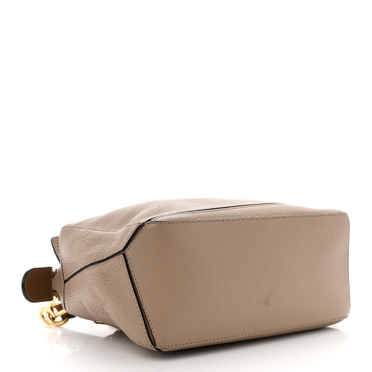 Grained Calfskin Small Puzzle Bag Sand Mink