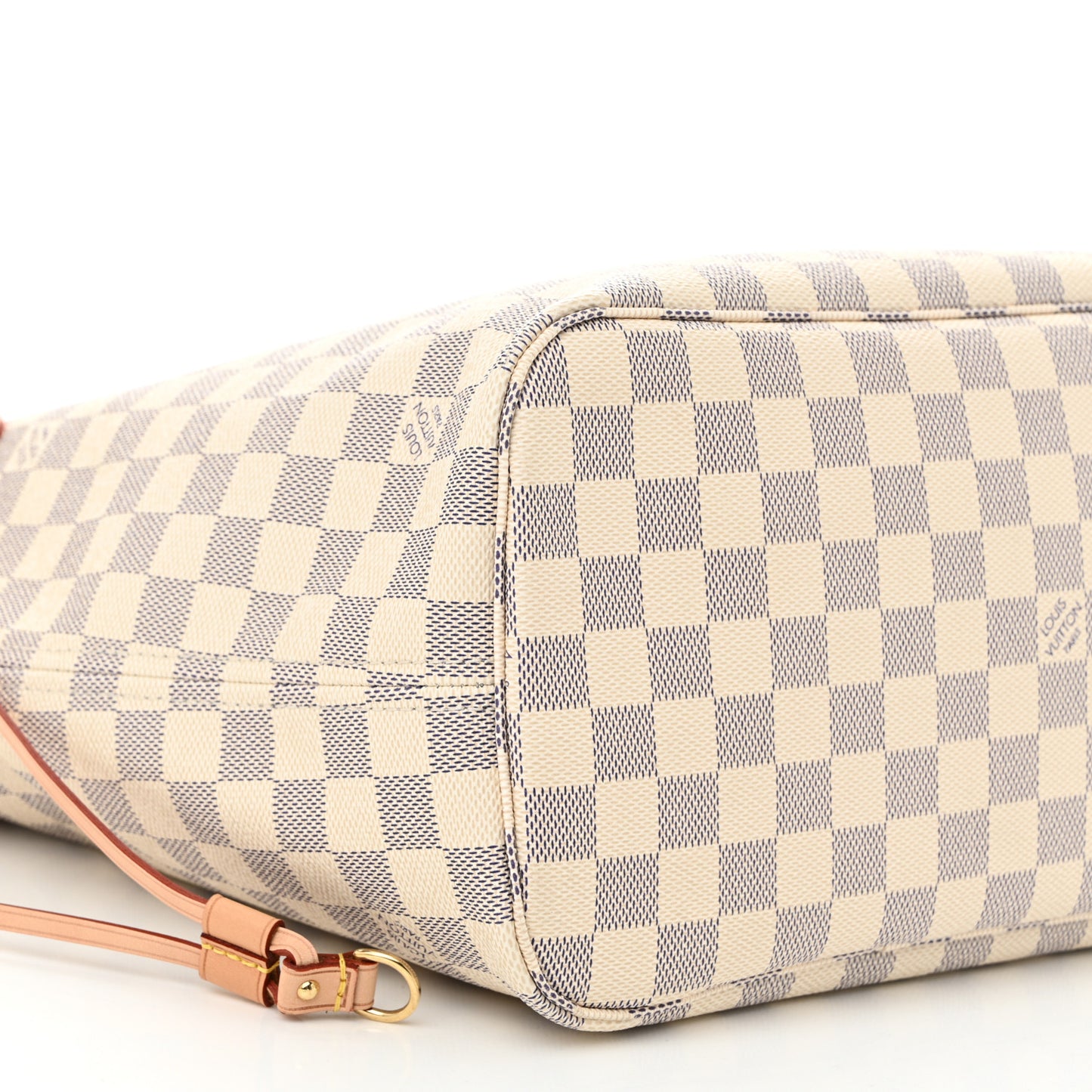 Damier Azur Neo Neverfull MM Rose Ballerine