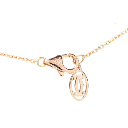 Cartier 18K Pink Gold Diamond .21ct C De Pendant Necklace 5 of 6