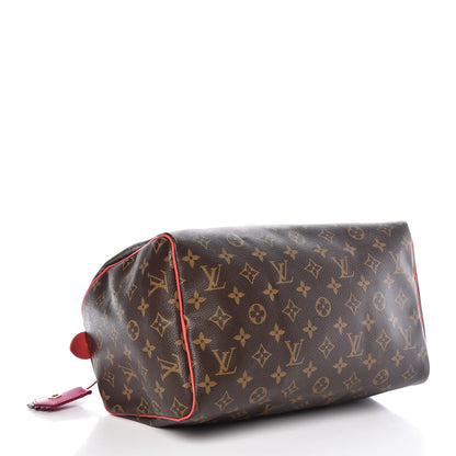 Louis Vuitton Monogram Totem Speedy 30 Flamingo 4 of 9