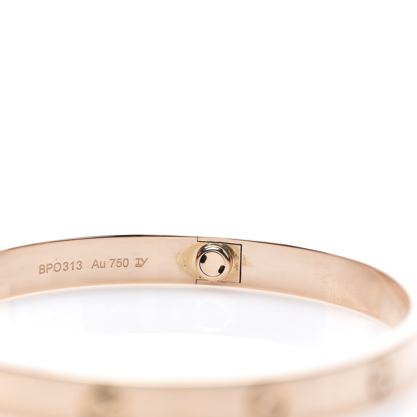 18K Pink Gold LOVE Bracelet 19