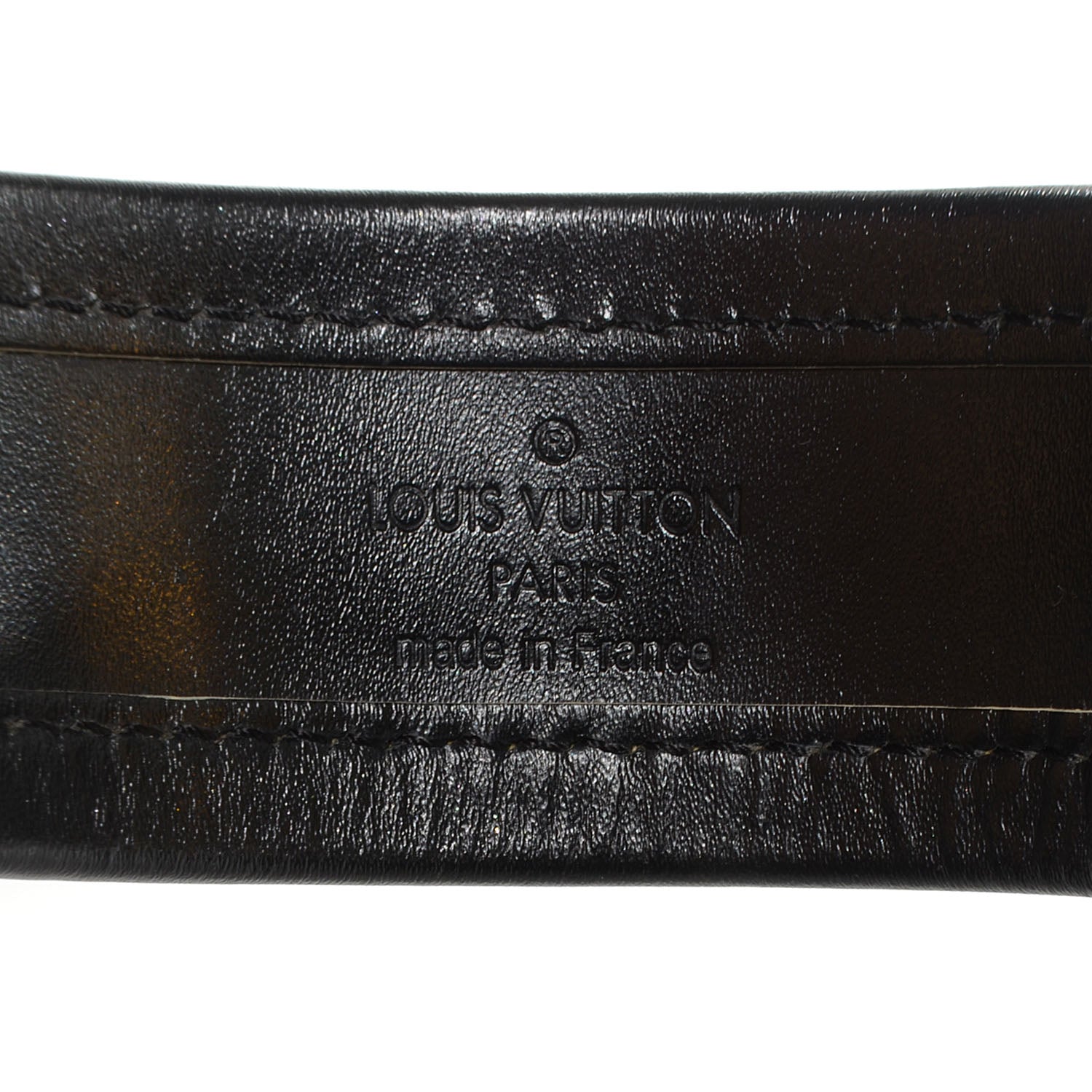 Louis Vuitton Chèvre Suhali S Lock Bracelet Small Black 5 of 7