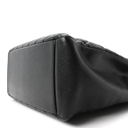 Chanel Caviar Quilted Grand Shopping Tote GST Black 10 of 10