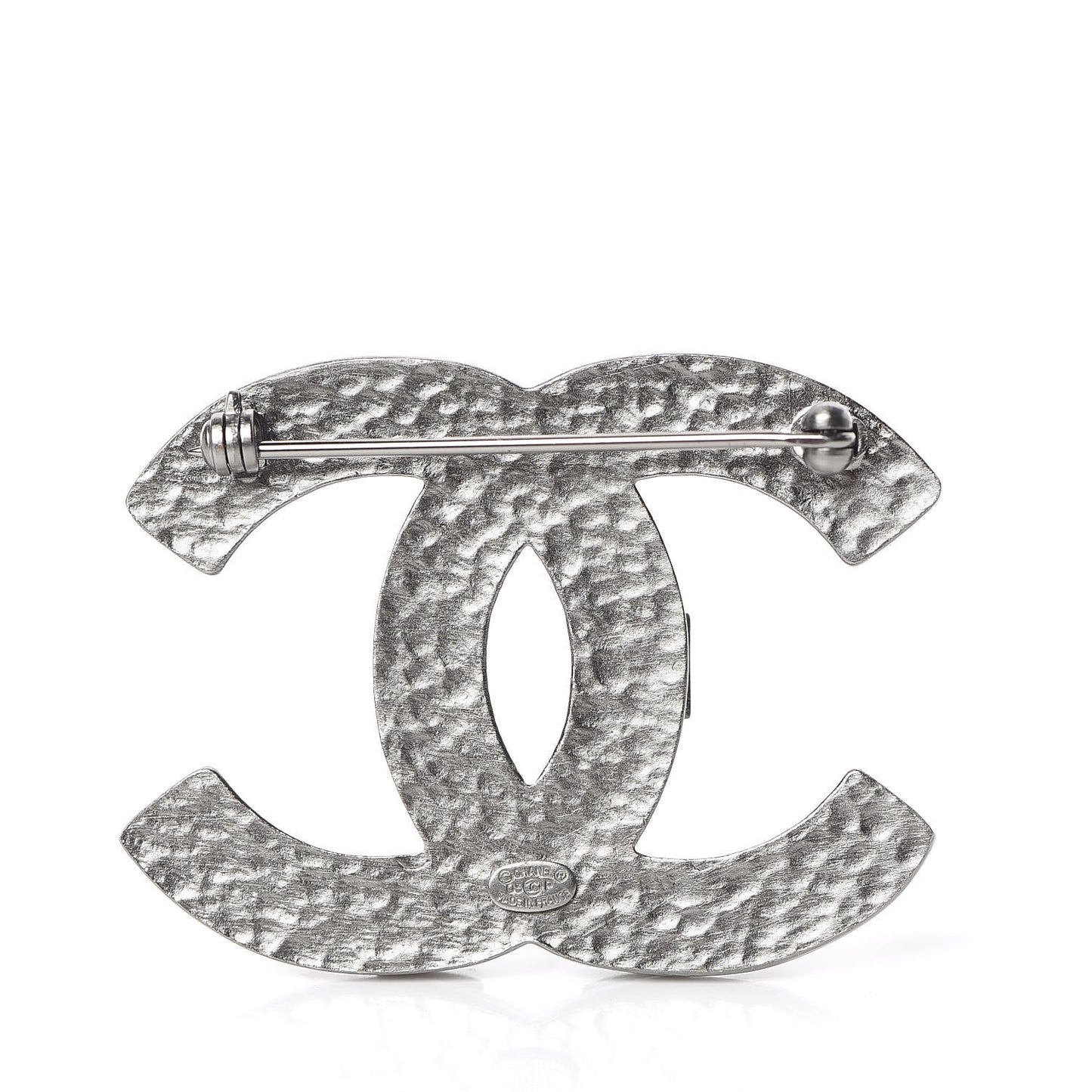 Ruthenium CC Spike Brooch