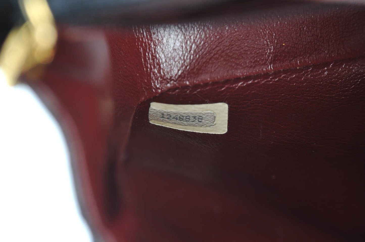 Lambskin Mini Square Flap Black