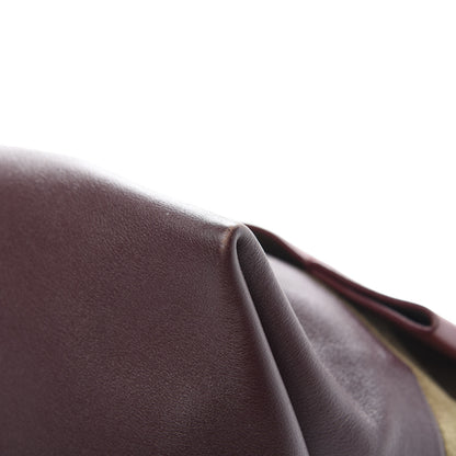 Celine Calfskin Suede All Soft Shoulder Bag Burgundy 14 of 17