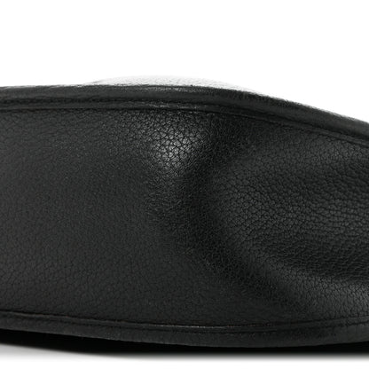 Hermes Taurillon Clemence Evelyne PM Black 10 of 10