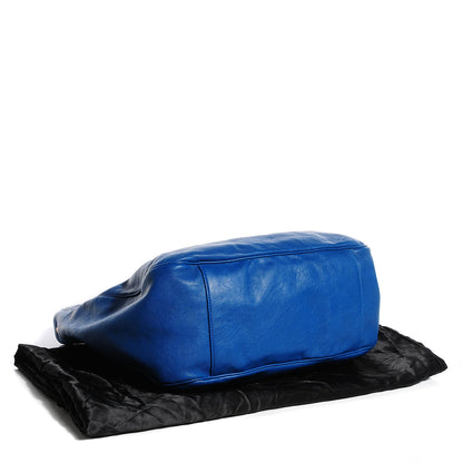 Saint Laurent Leather Large Roady Blue 4 of 9