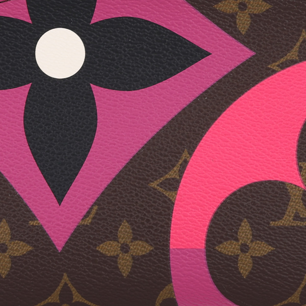 Monogram Game On Cosmetic Pouch