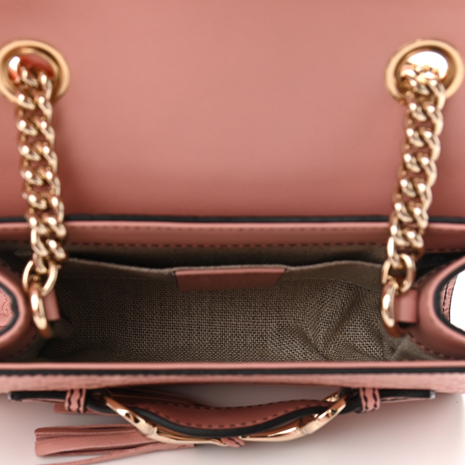 Gucci Microguccissima Mini Emily Shoulder Bag Soft Pink 5 of 11