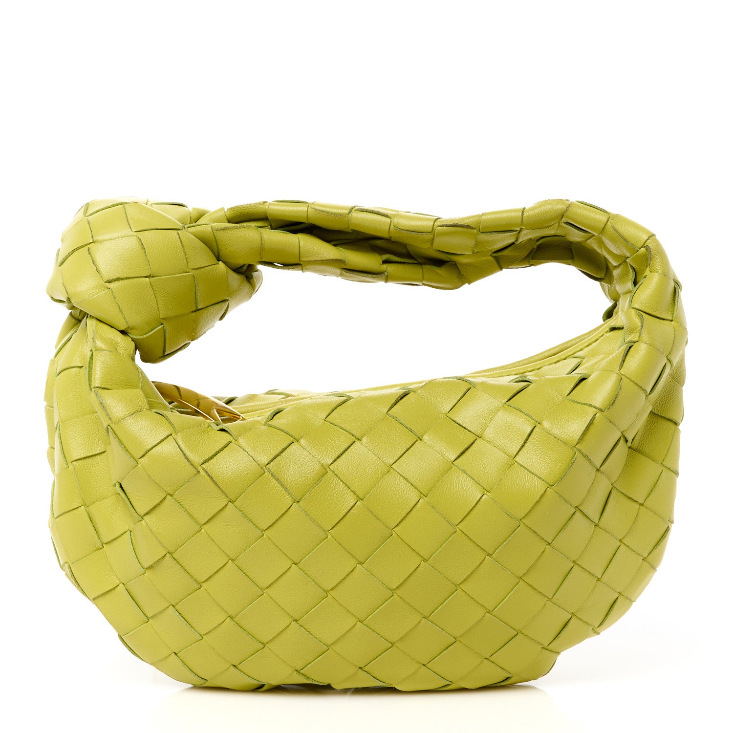 Bottega Veneta BOTTEGA VENETA Nappa Intrecciato Mini Jodie Kiwi 1 of 14