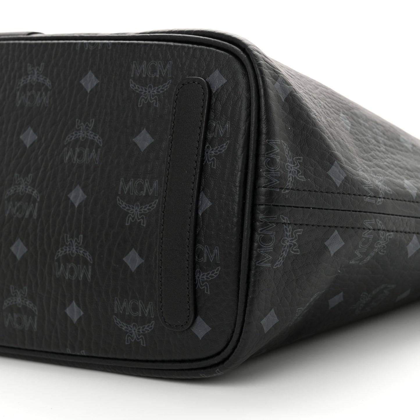 Visetos Medium Liz Reversible Shopper Tote Black