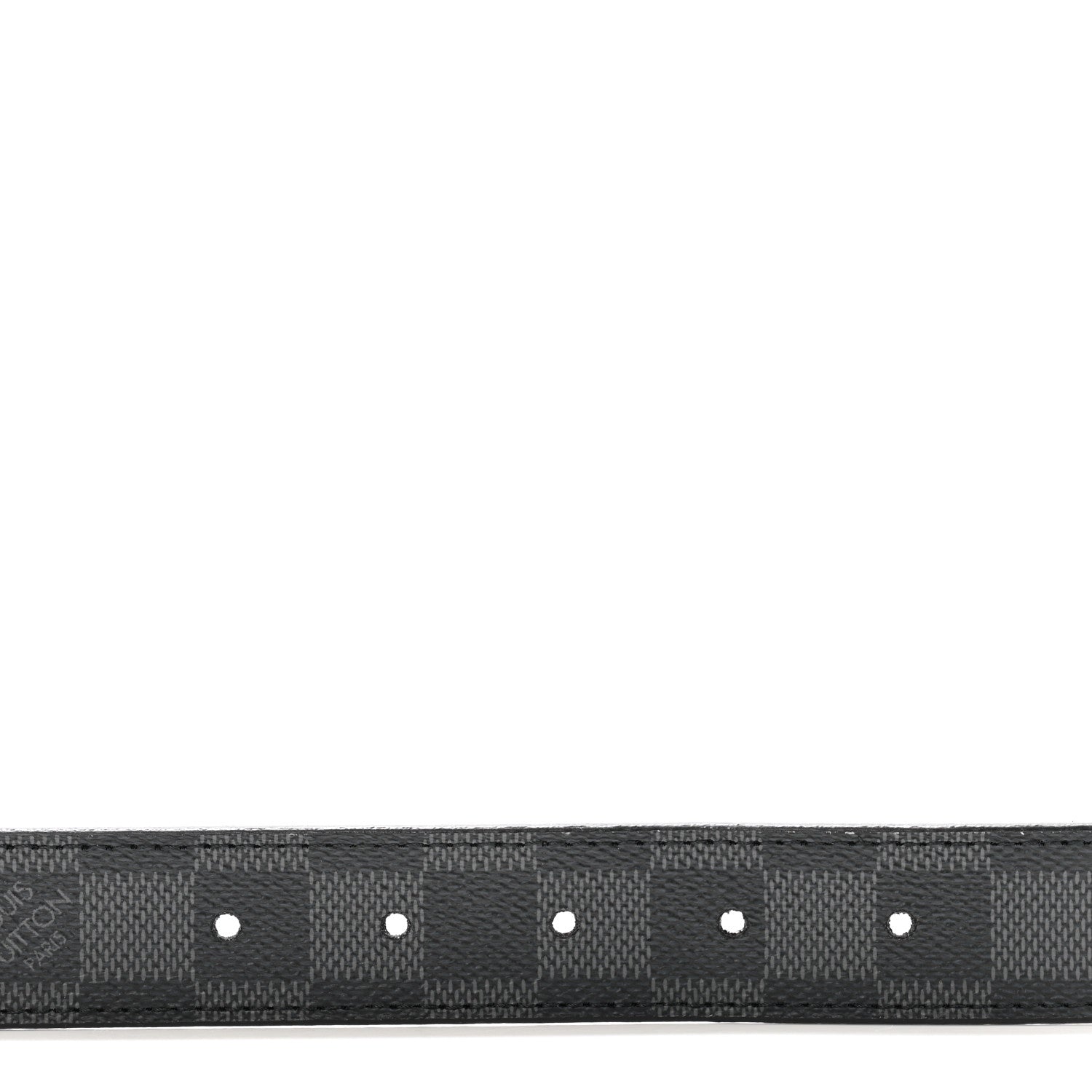 Louis Vuitton Damier Graphite 40mm LV Initiales Belt 85 34 4 of 7